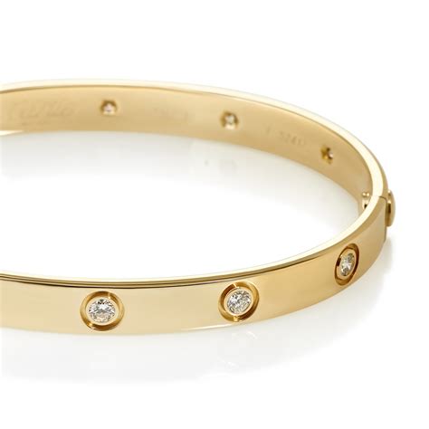 gold cartier bracelet women|cartier bracelet yellow gold diamond.